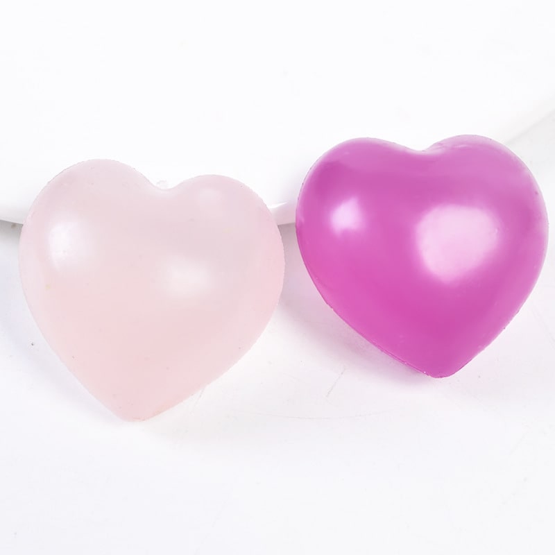 TikTok Viral Cute Color-Changed Heart Squishy Comfort Toy